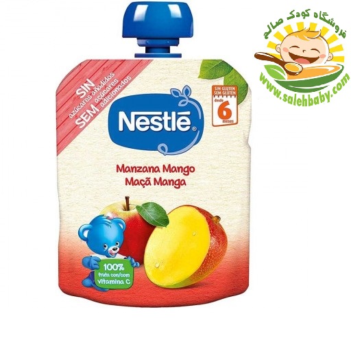 پوره ساندیسی انبه سیب نستله NESTLÉ