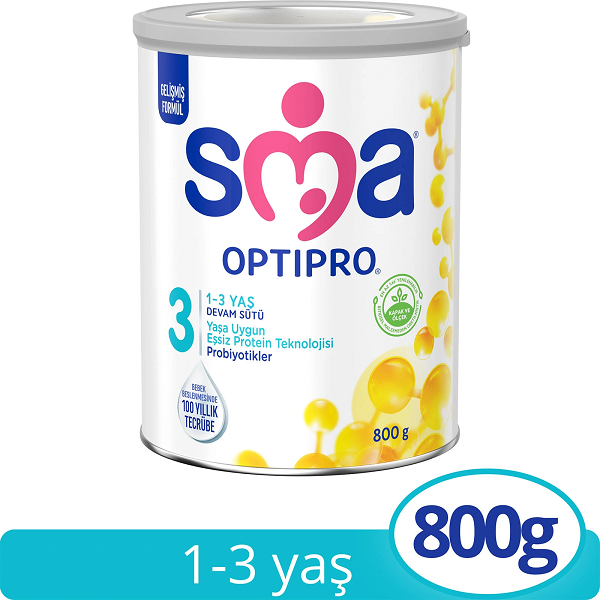 شیر خشک 800 گرمی SMA Optipro 3