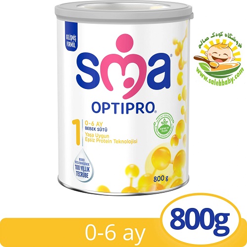 شیر خشک 800 گرمی اس ام آ اوپتی پرو شماره 1 SMA Optipro