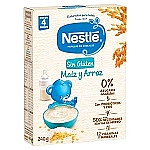 غذای کمکی بدون شیر ذرت و برنج نستله اسپانیایی NESTLE Espana بدون گلوتن