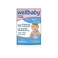 قطره مولتی ویتامین ول بی بی Wellbaby