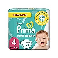 پوشک شماره چهار 24 عددی پریما Prima